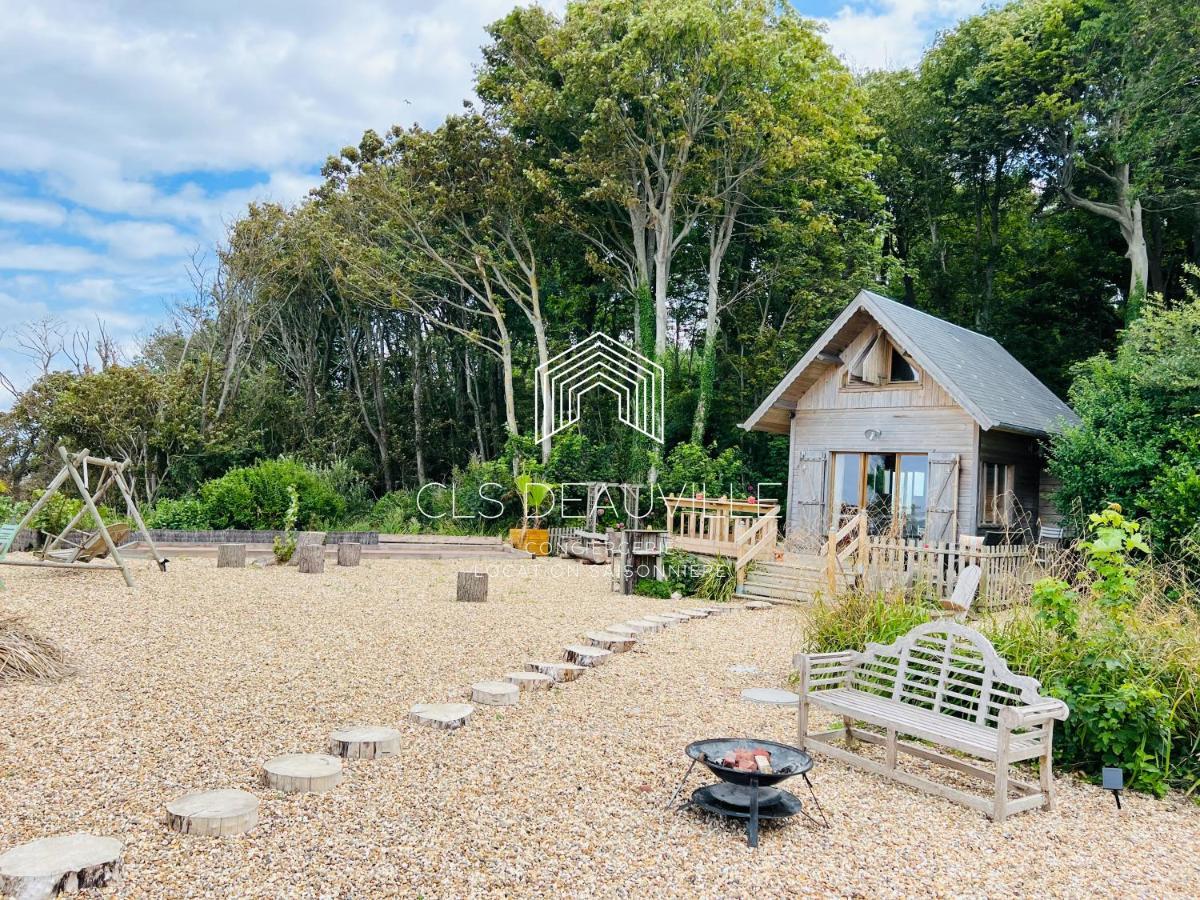 Chalet Bord De Mer Cls Deauville Cricqueboeuf Exterior foto