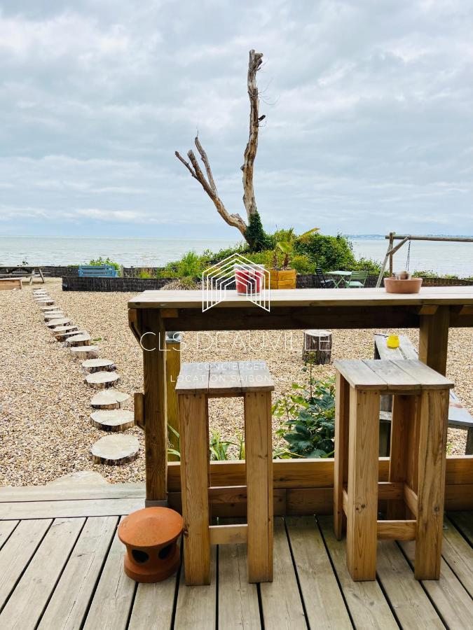 Chalet Bord De Mer Cls Deauville Cricqueboeuf Exterior foto