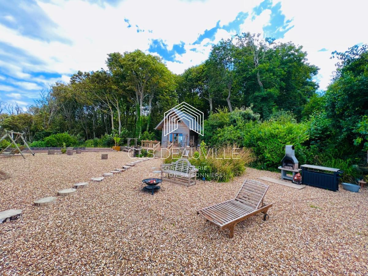 Chalet Bord De Mer Cls Deauville Cricqueboeuf Exterior foto